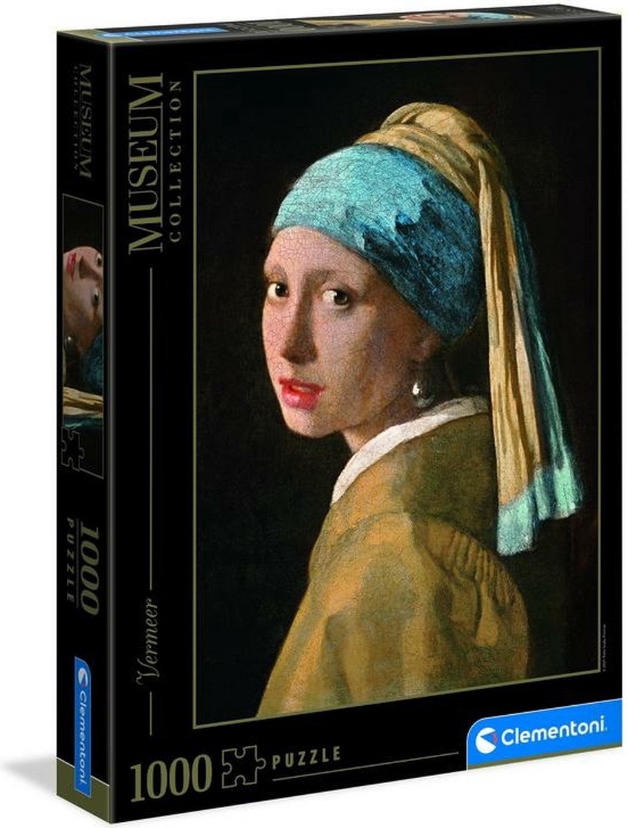 Clementoni legpuzzel vermeer meisje met de parel, 1000st.