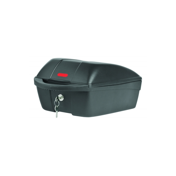 Topkoffer Polisport Luxe - zwart (vaste montage op drager)