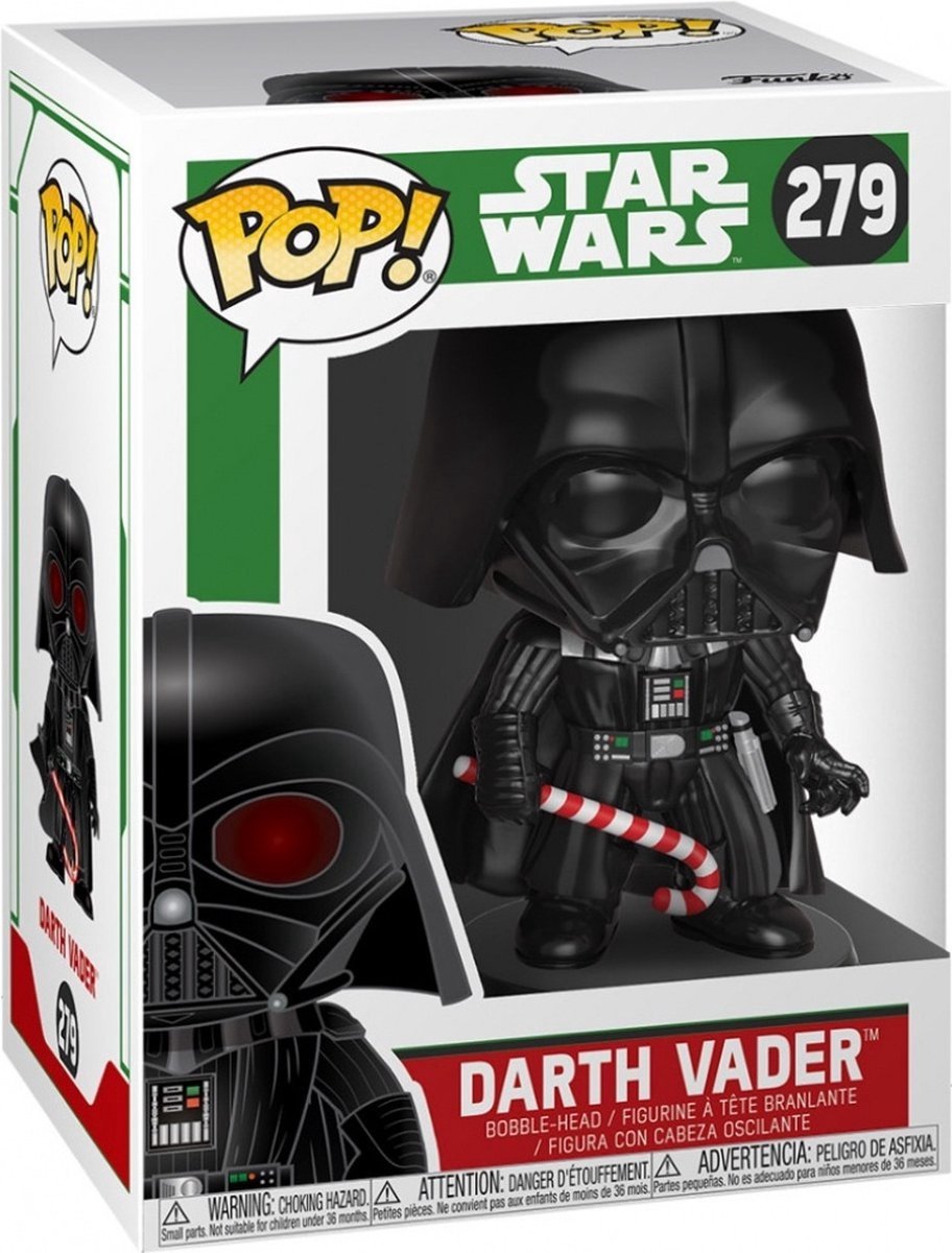 Funko pop star wars: holiday - darth vader pop #279