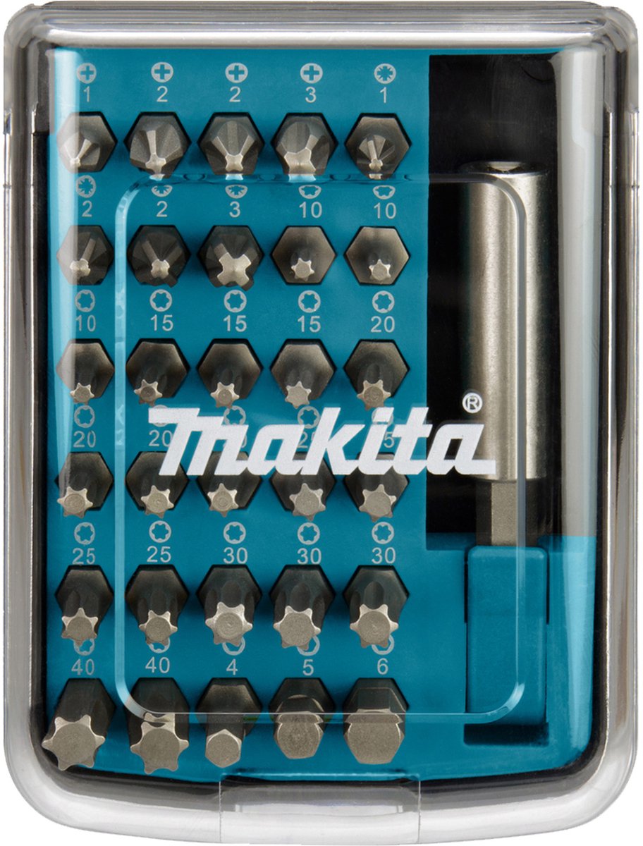 Makita d-34936 31-delige schroefbitset