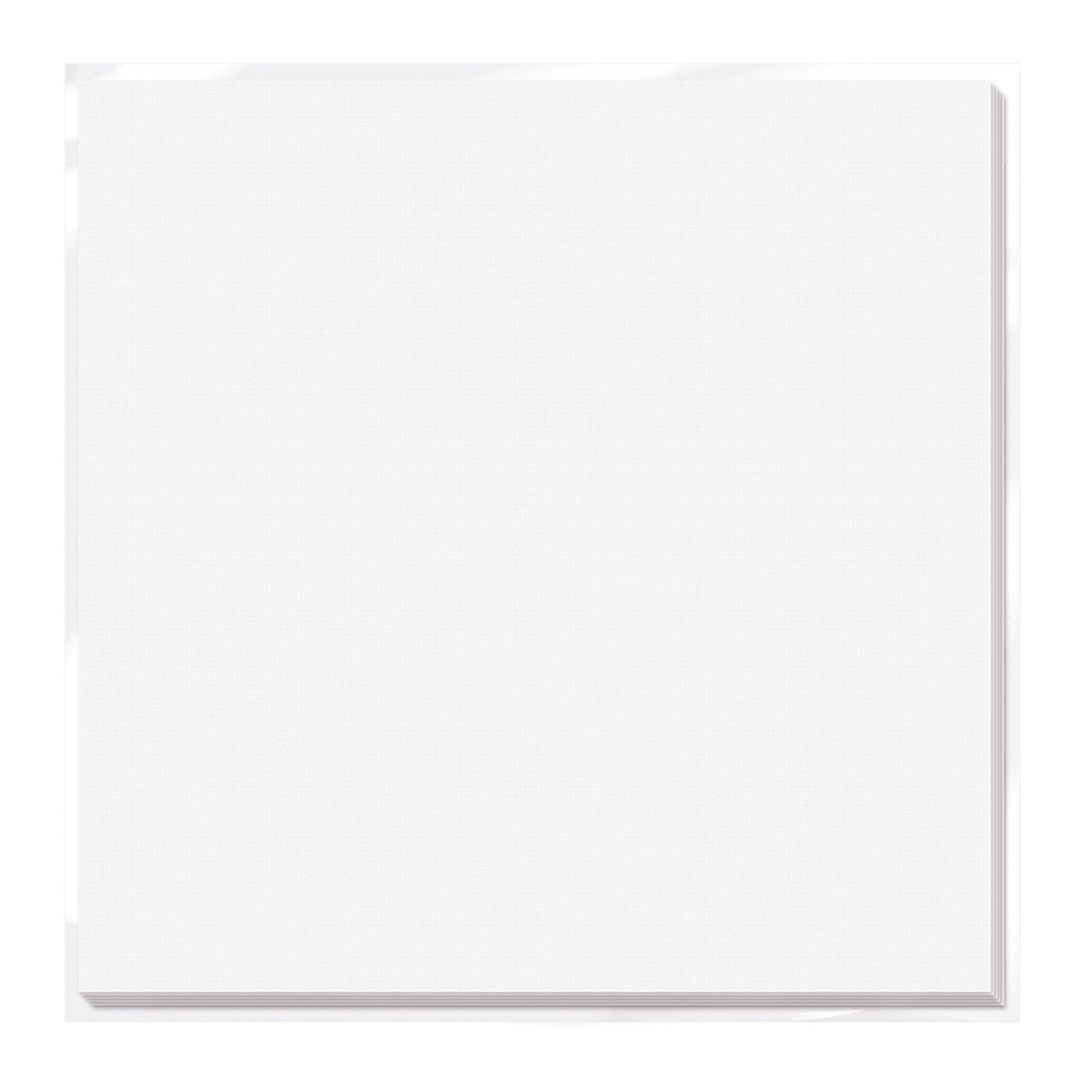 Craft perfect by tonic studios craft perfect • klassieke kaart 30,5x30,5cm 5pcs bright white