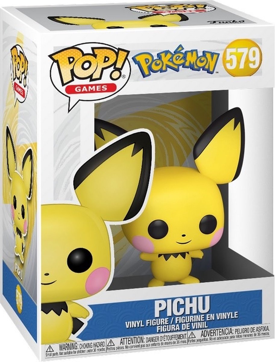 Funko pop! pokemon - pichu #579 verzamelfiguur