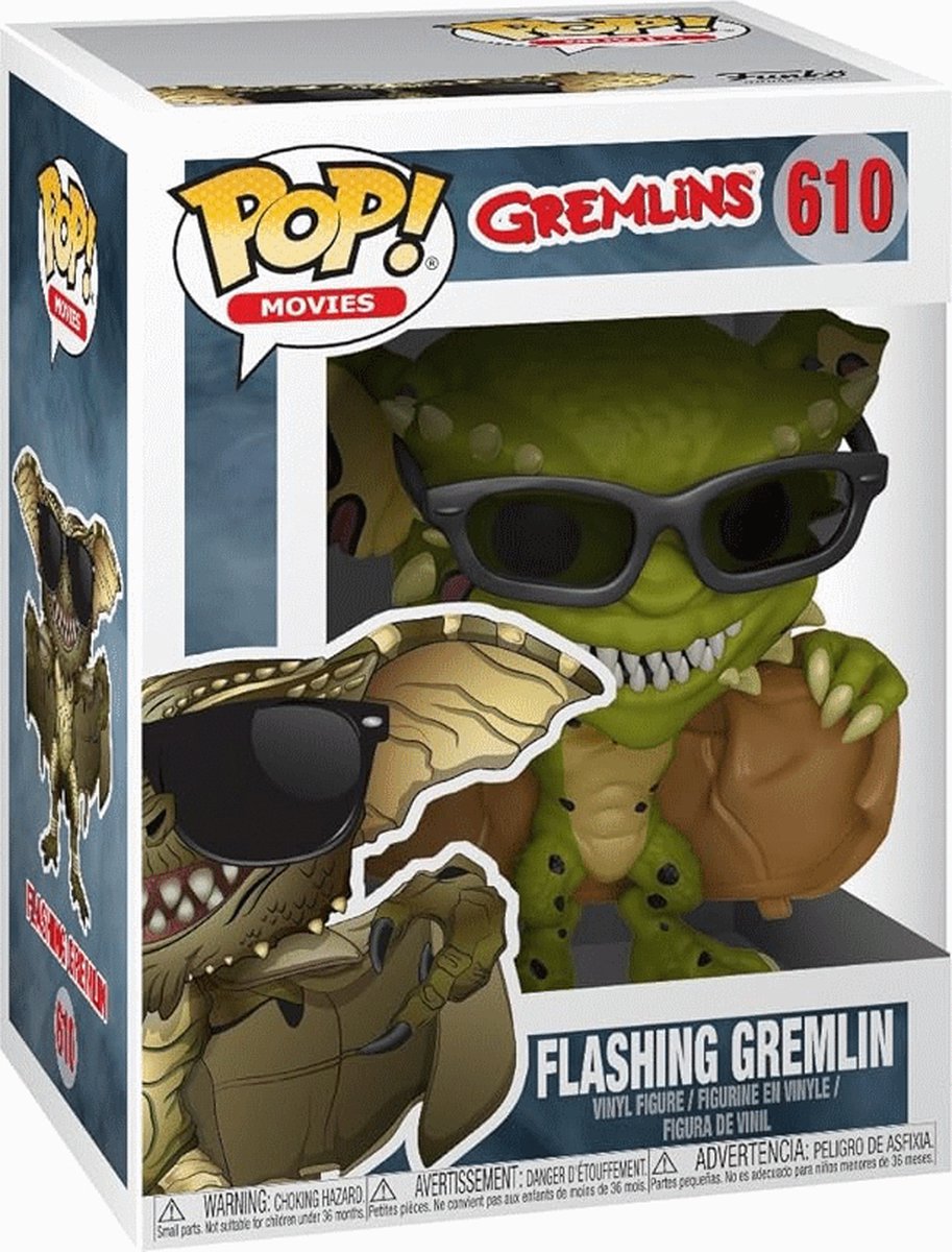 Funko pop movies: gremlins - flashing gremlin pop #610