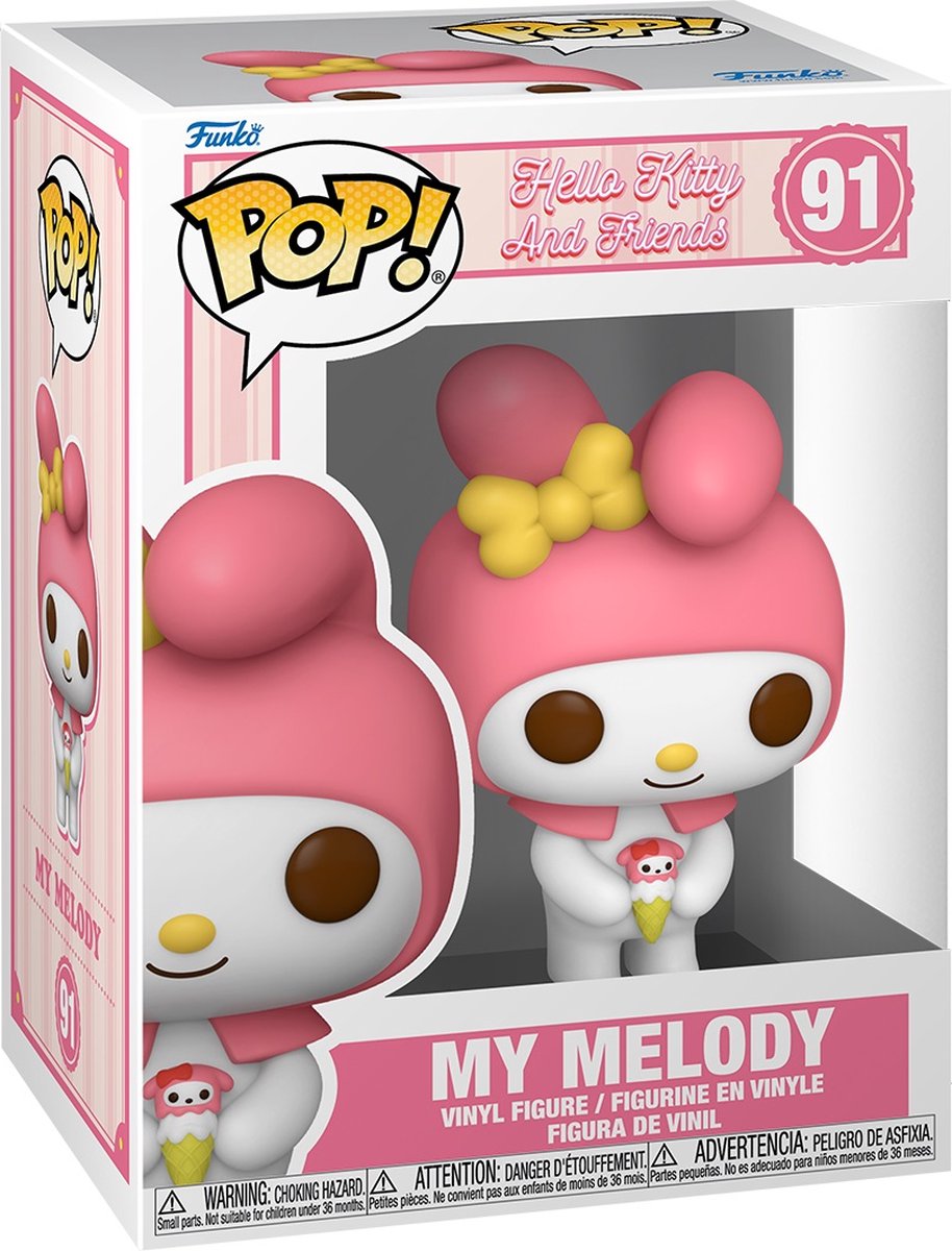 Funko pop sanrio: hello kitty - my melody pop