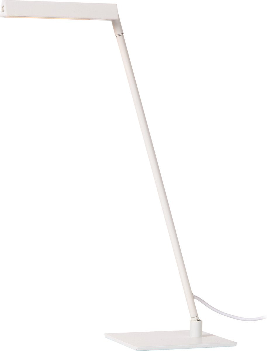 Lucide lavale - bureaulamp - led dimbaar - 1x3w 2700k - wit