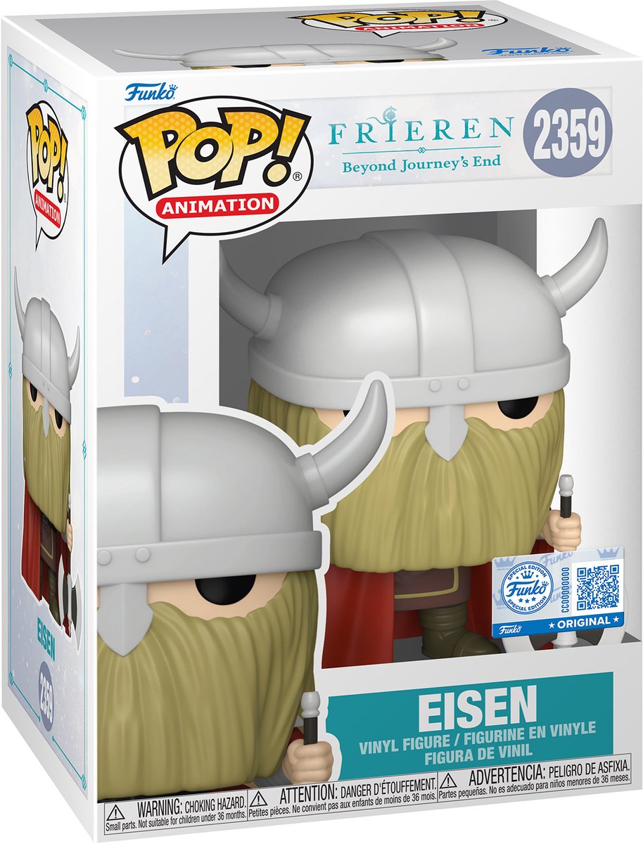 Funko pop animation: frieren- eisen