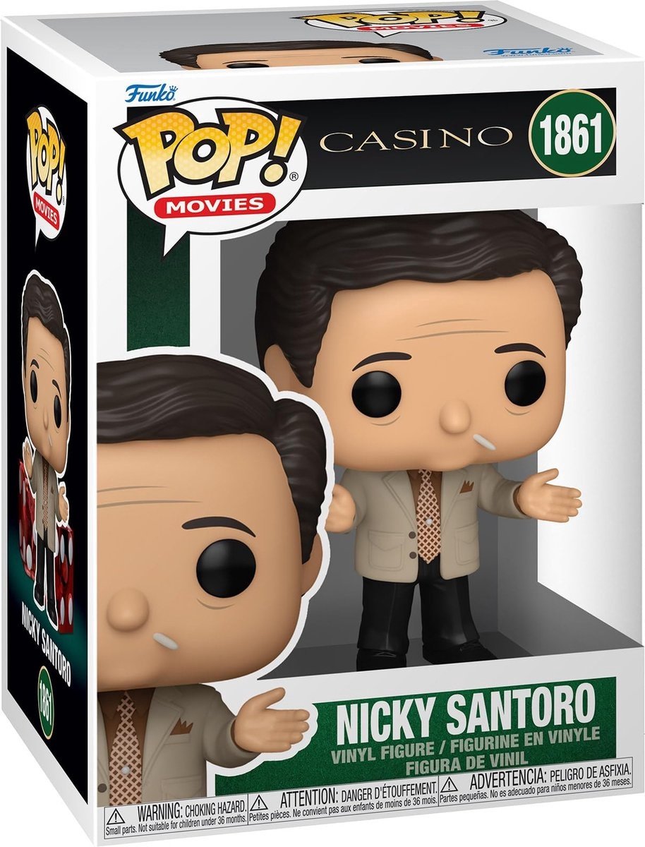 Funko pop movies: casino - nicky santoro pop #1861