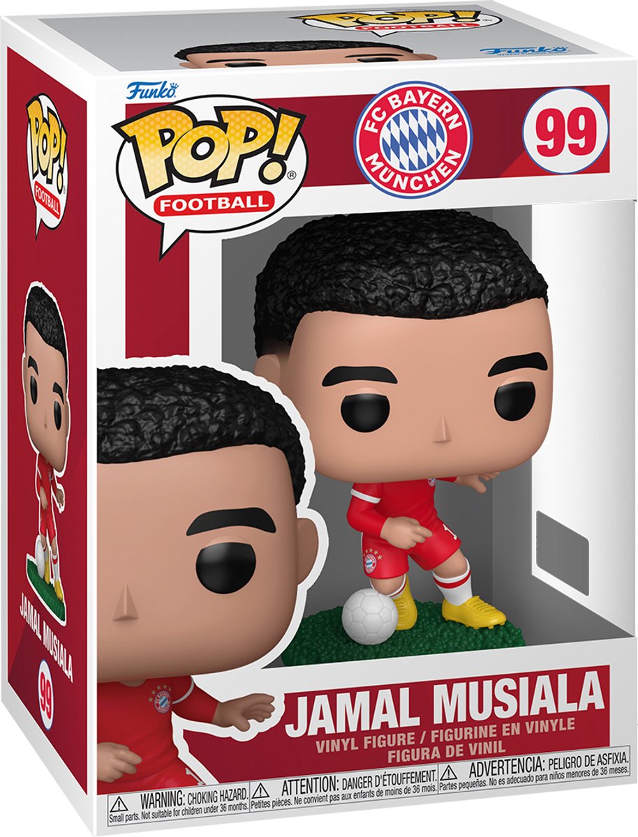Funko pop football: fc bayern münchen - jamal musiala - pop #99