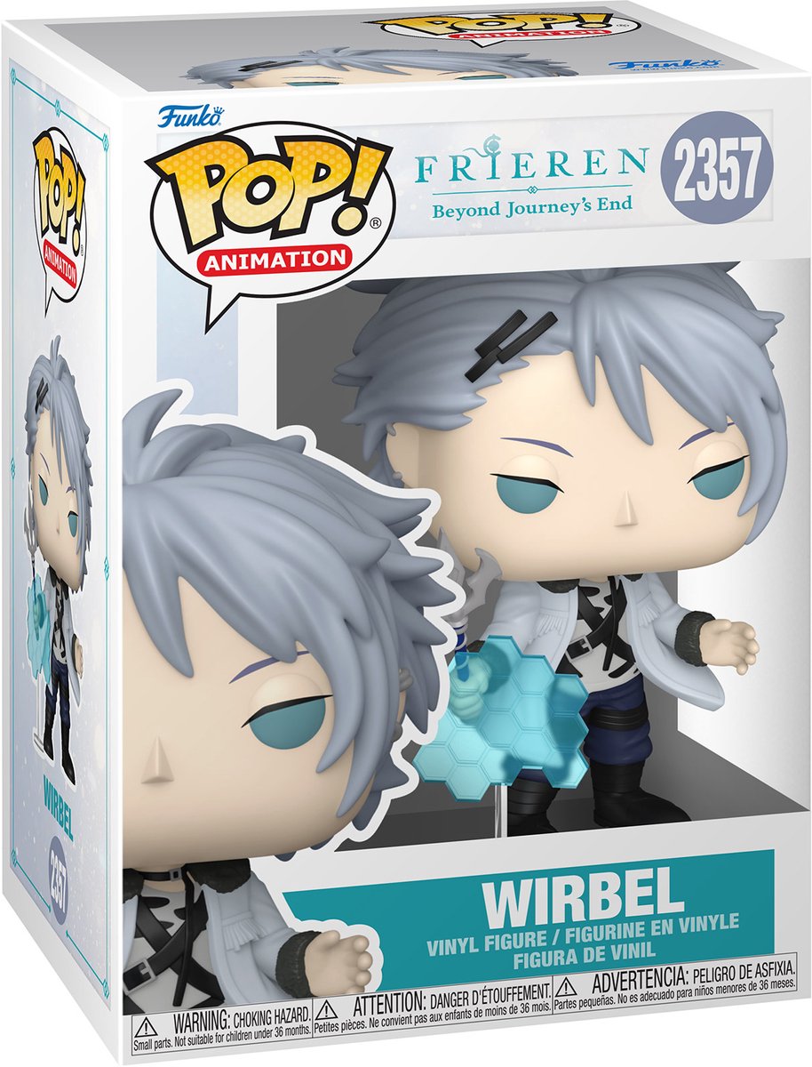Funko frieren pop! animation vinyl figure wirbel 9 cm pop! figuur
