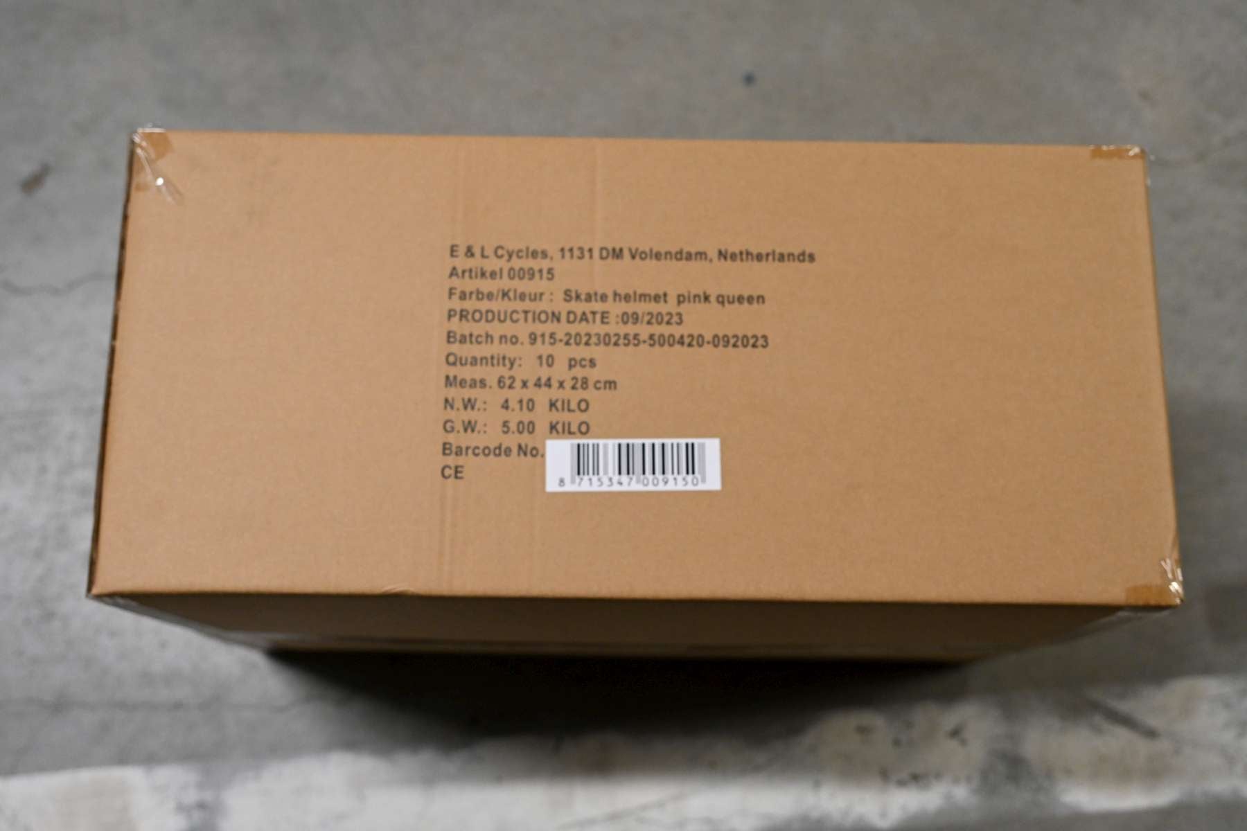 Volare Fiets Skatehelm - Roze - 55-57 cm