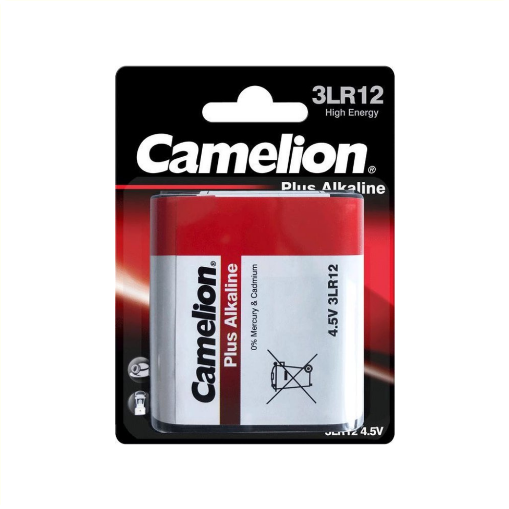 Camelion alkalisch 4,5v 3r12 batterij plat per stuk