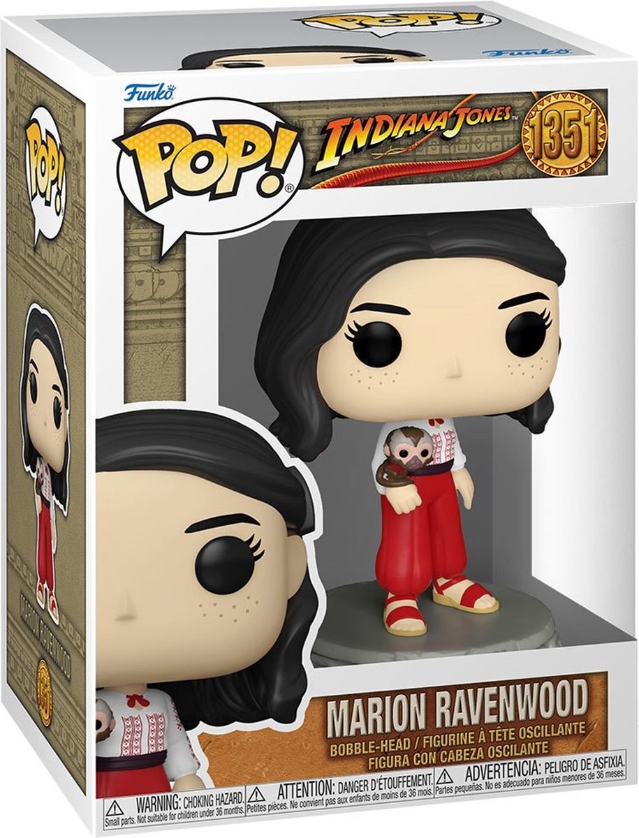 Funko pop movies: indiana jones - marion ravenwood pop #1351