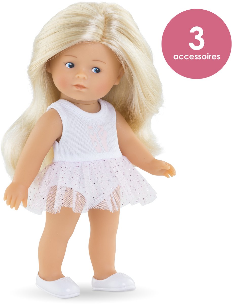 Corolle mini corrolines roze ballerina pop, 20 cm