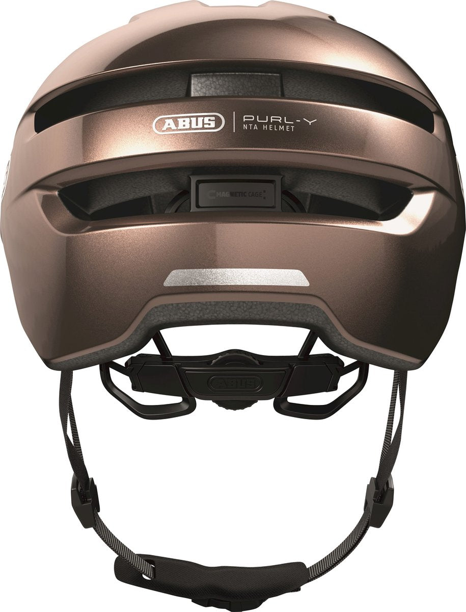 Abus helm purl-y metallic koper s 51-55cm