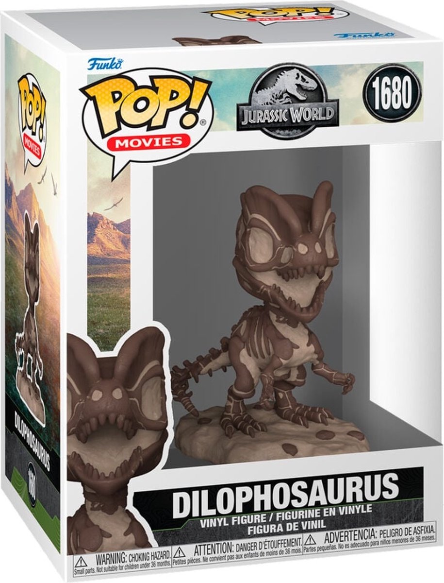 Funko pop movies: jurassic world - dilophosaurus pop #1680