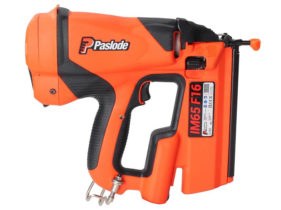 Paslode afwerknagelapparaat op gas im65 f16 lithium (16-63mm)