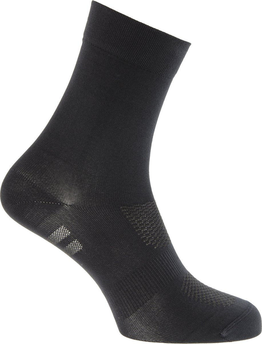 Agu high fietssokken - zwart - l xl 43-47 - 2-pack - 19 cm hoog