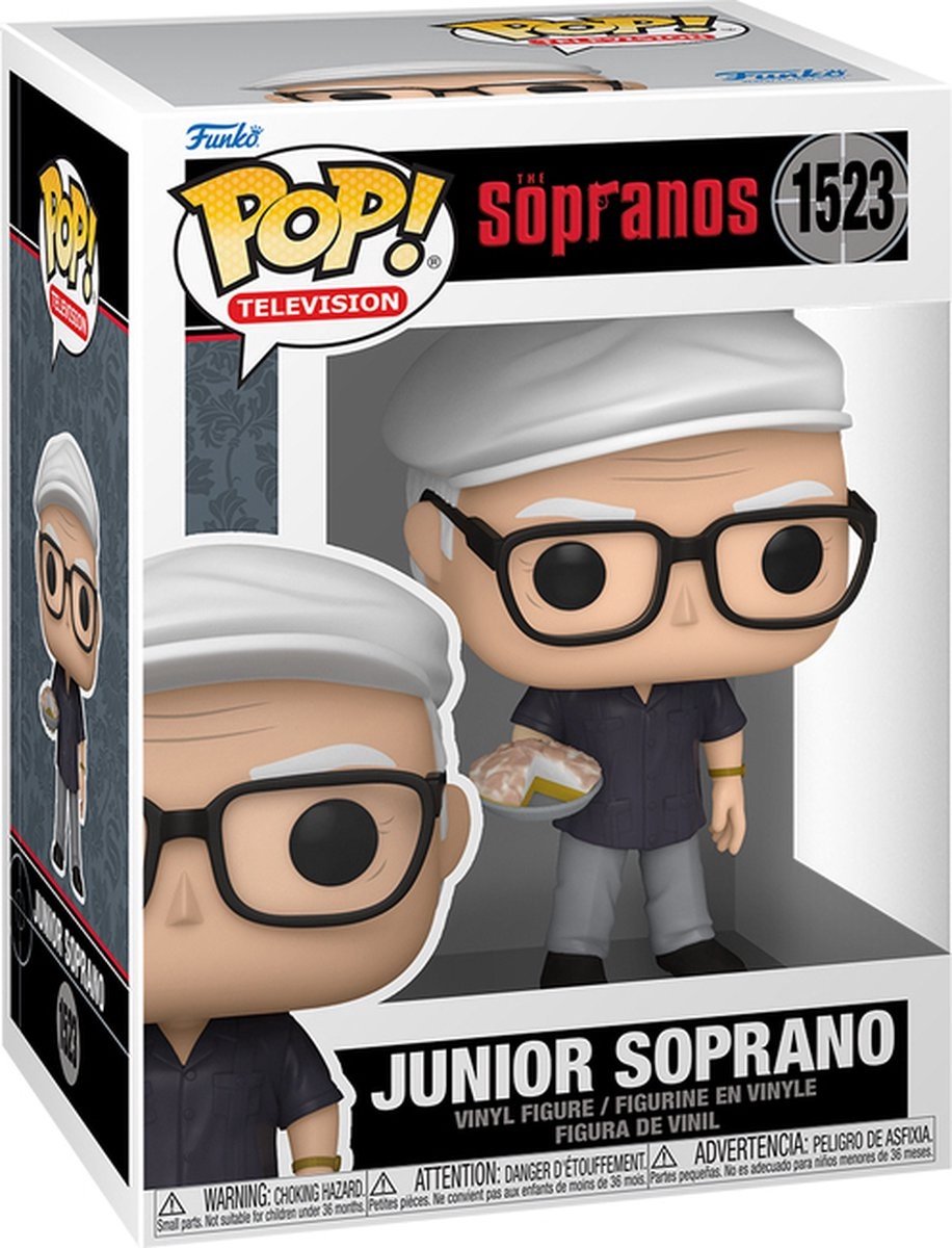 Funko pop television: the sopranos - junior soprano pop #1523