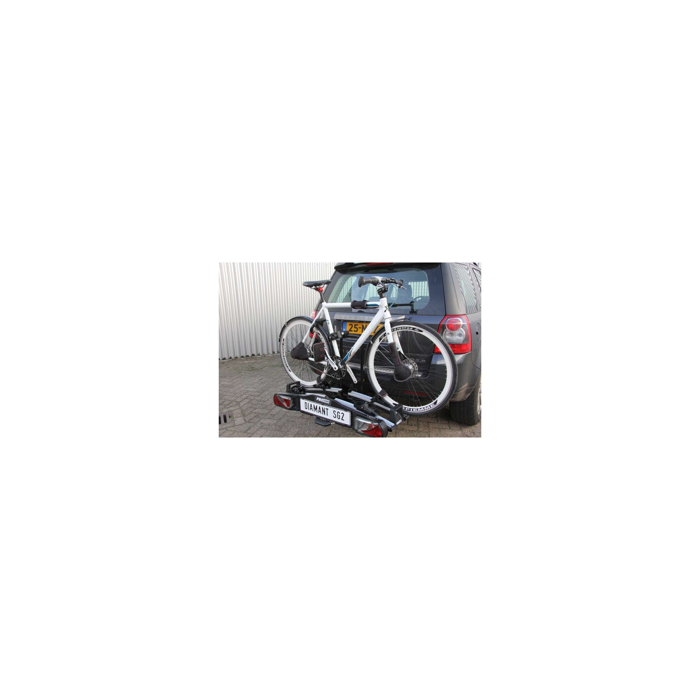 Pro-user fietsbeschermingsset voor fietsendrager zwart 7-delig
