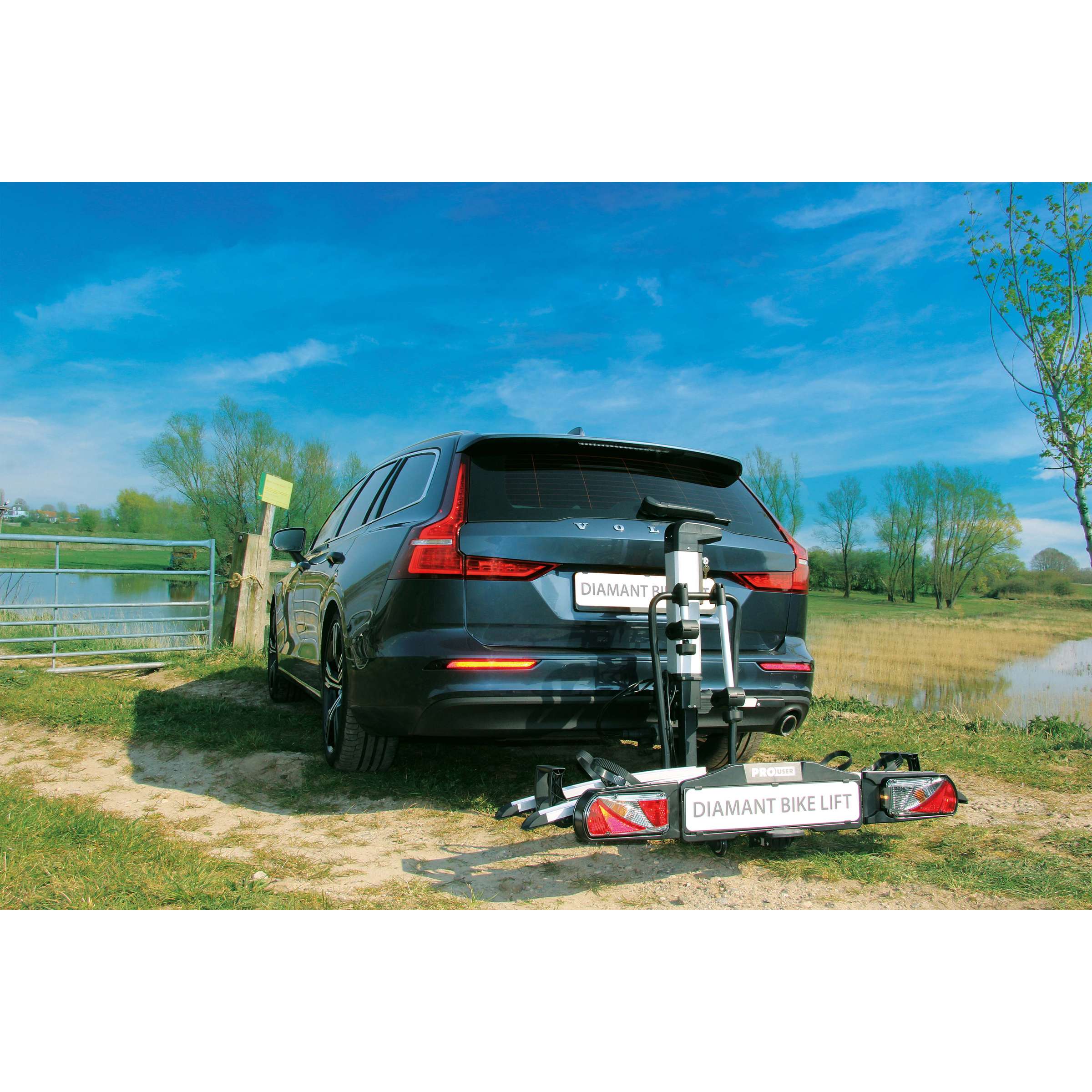 Pro user diamantfietslift trekhaak fietsendrager