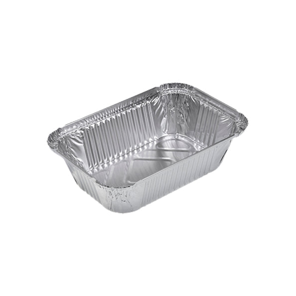 Aluminium bakjes 900cc 186x121x50mm (100 stuks)