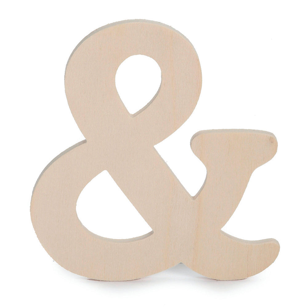 Darice • uitgesneden houten letter 10,8cmx5mm
