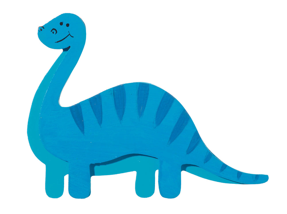 Darice • geschilderde houtvorm bronto dino
