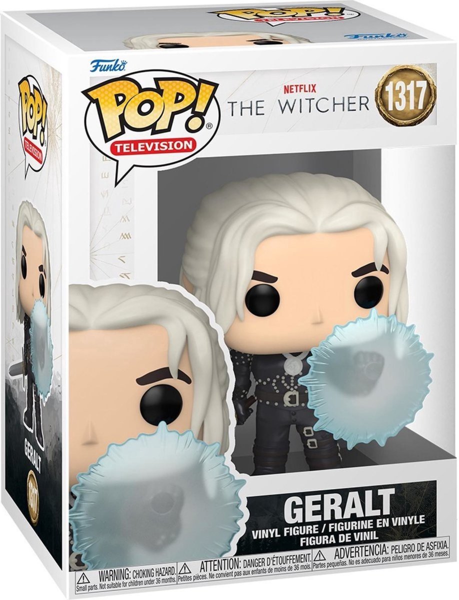 Funko pop television: the witcher - geralt (shield) pop