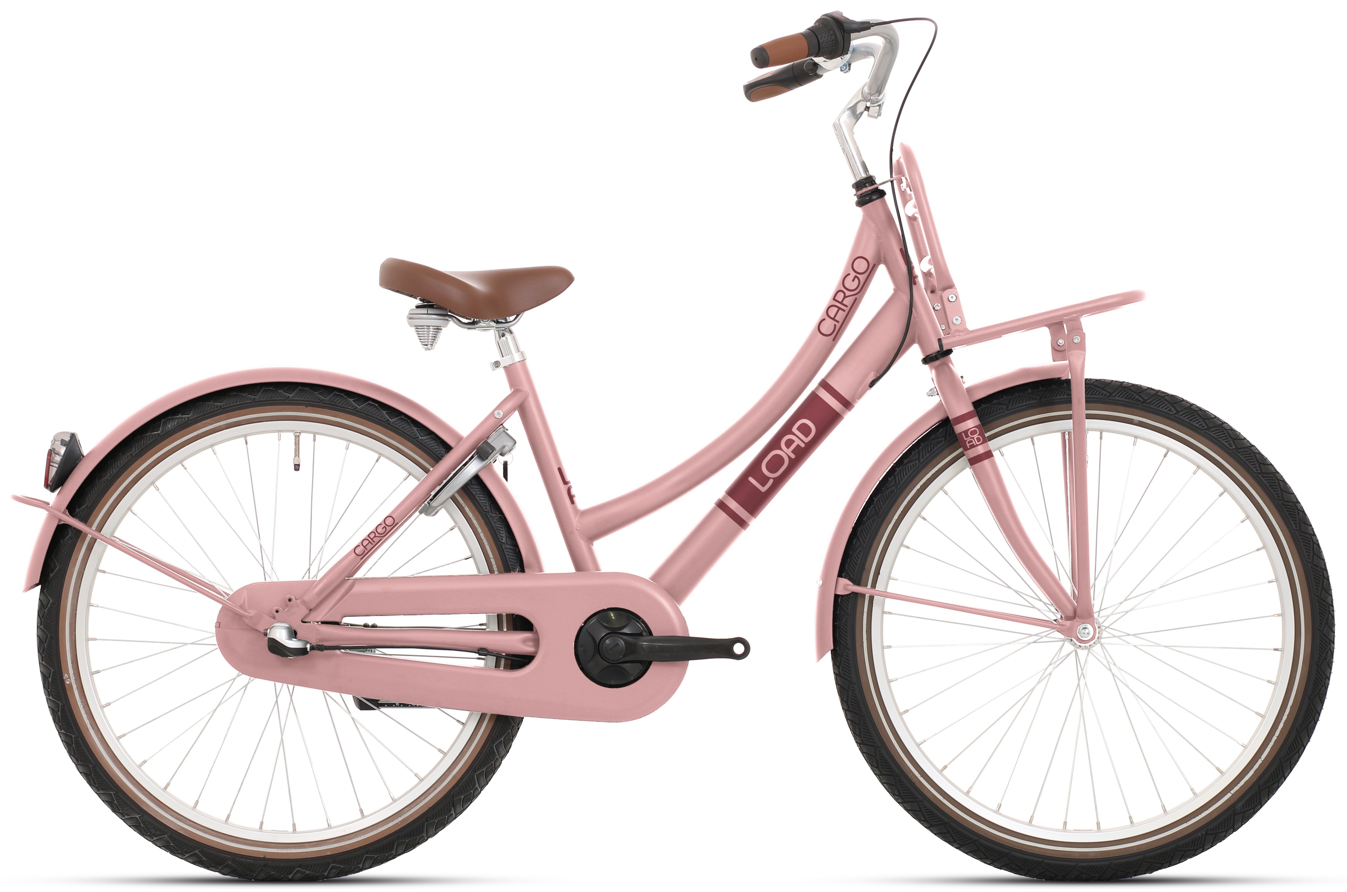 Bikefun kinderfiets 20 bike fun load - mahonie roze