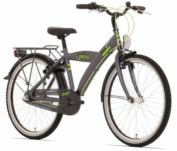 Bikefun kinderfiets urban city 26 inch met nexus 3 versnelling remnaaf - titanium
