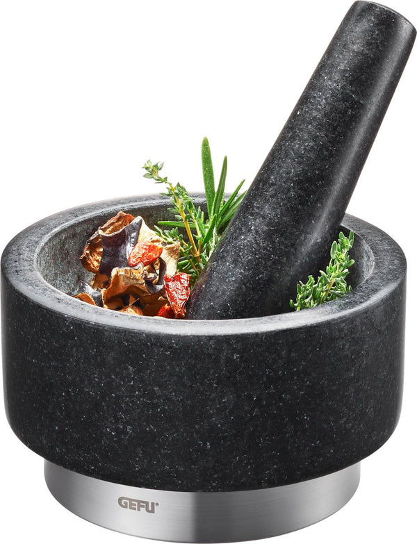 Gefu x-plosion® vijzel - granieten vijzel met stamper - ø 17 cm