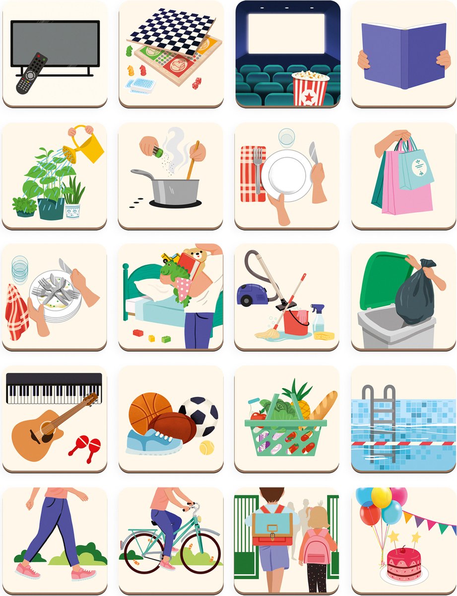Janod - magneetbord - weekplanning leren