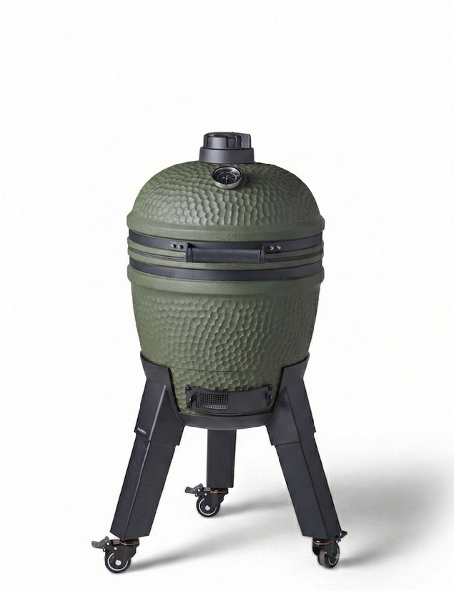 Moddern - green original - met aluminum zwarte poten met wielen met rem - 8 tot 12 personen