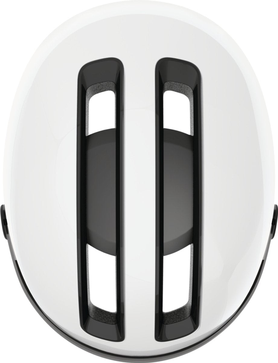 Abus helm hud-y ace glanzend wit m 54-58cm
