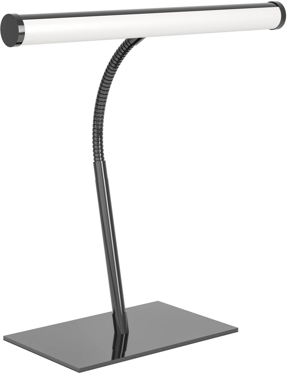 Eglo riccione tafellamp - bureaulamp - 39.5 cm - zwart nikkel - instelbaar wit licht (warm, neutraal en daglicht) - dimbaar