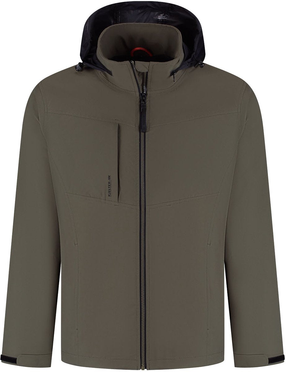 Kjelvik outdoorjas remy groen