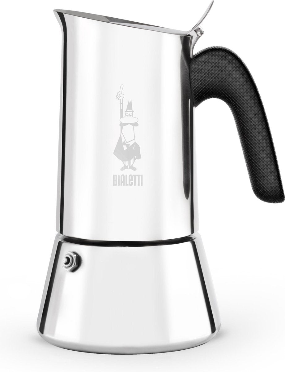 Bialetti venus percolator 6 kops – espresso maker – rvs – inductie geschikt – italiaanse koffiezetter