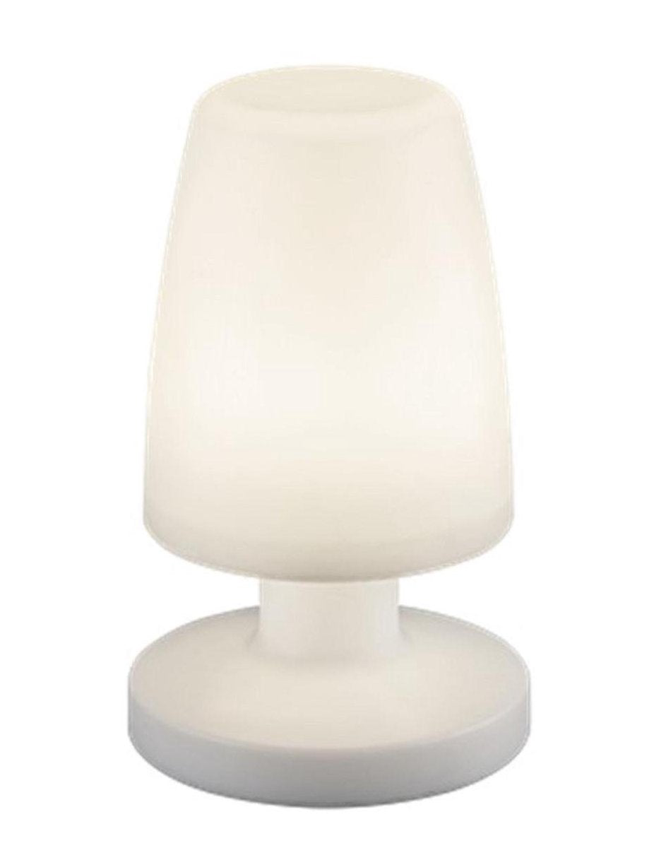 Rl live your light reality dora - tafellamp - wit - incl. 1x smd 1,5w - oplaadbaar - snoerloos - buitenverlichting - ip44