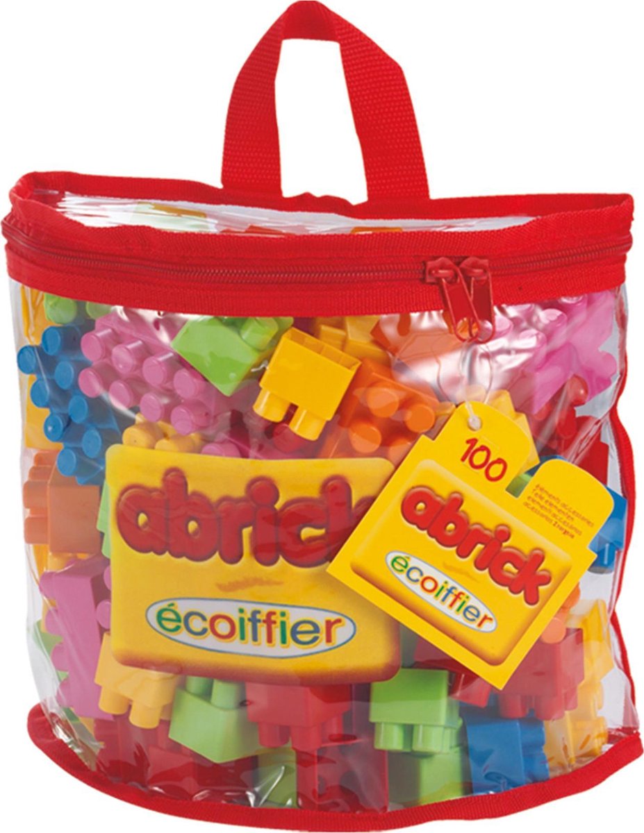 Abrick Ecoiffier: Building blocks, 100 pieces
