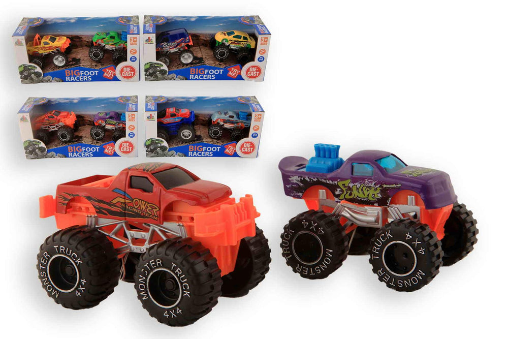 Die-cast bigfoot racers 7cm