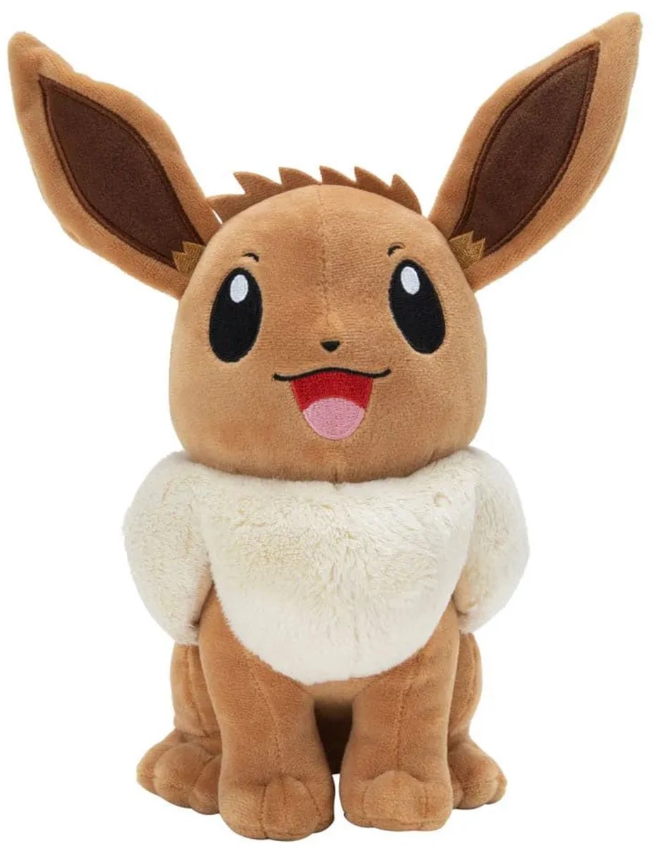 Pokémon Knuffel Pluche - Eevee, 30cm