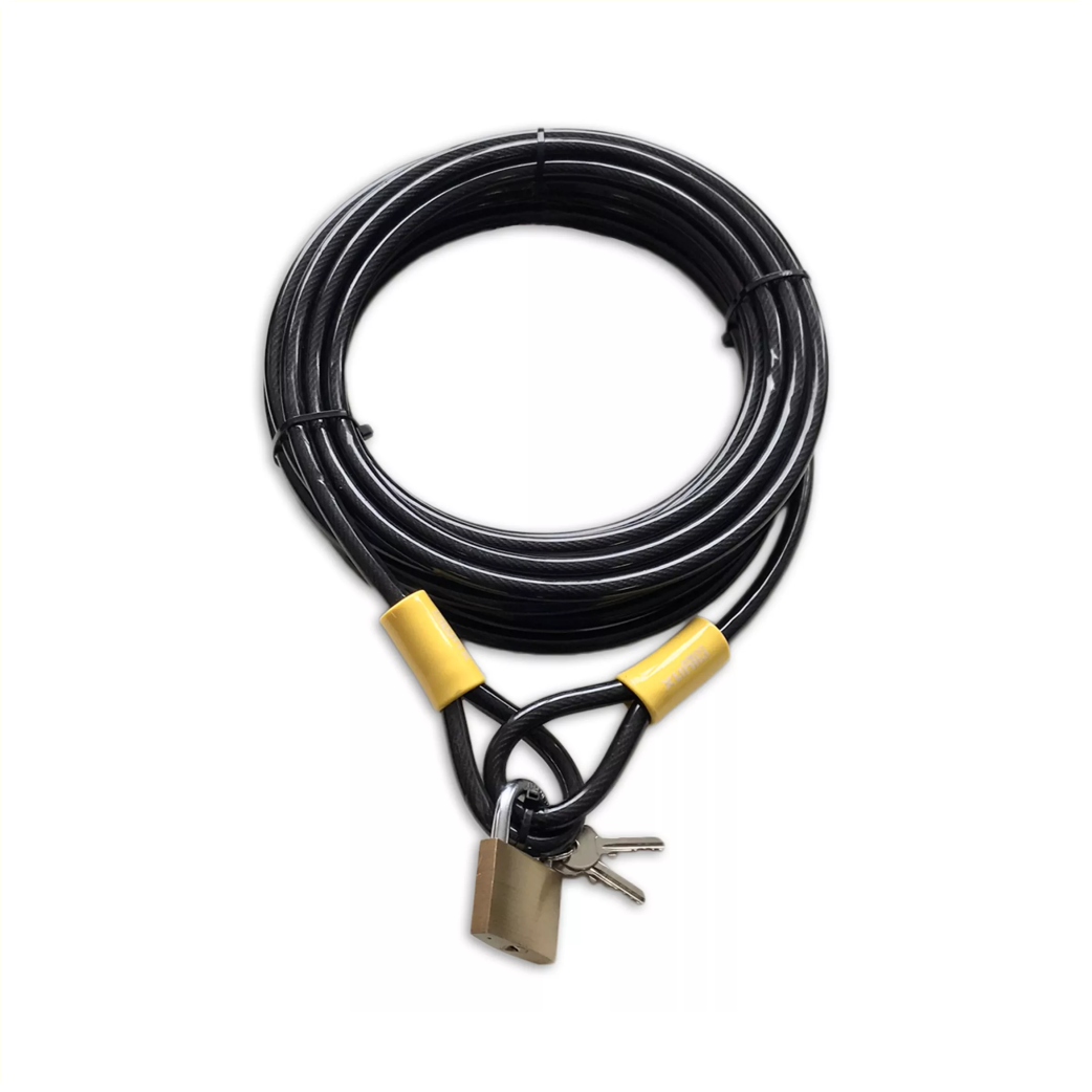 Spiraalslot 10 meter x 10 mm rook