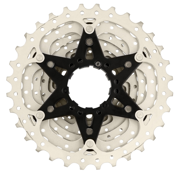Cassette 11 vitesses Sunrace CSRS3 11-32T - métallique avec étoile noire