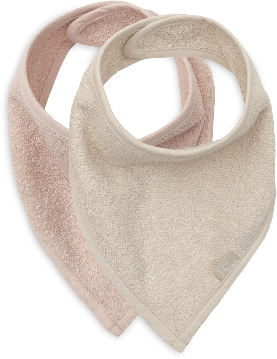 Jollein slab bandana silk rose sand (2pack)