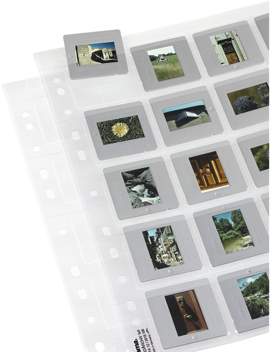 Hama negatiefhoezen - a4 formaat - 4x5 - 5x5 cm - 25stk.
