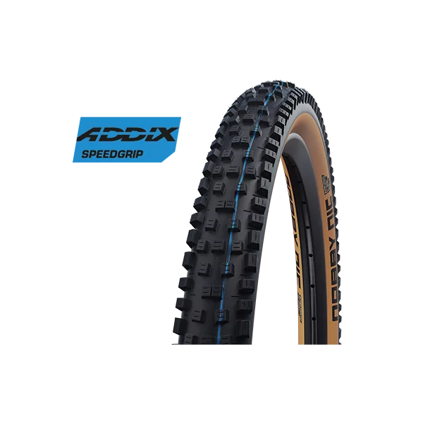 Vouwband Schwalbe Nobby Nic Evo Super Ground 29 x 2.40 62-622 - bronzen zijwand