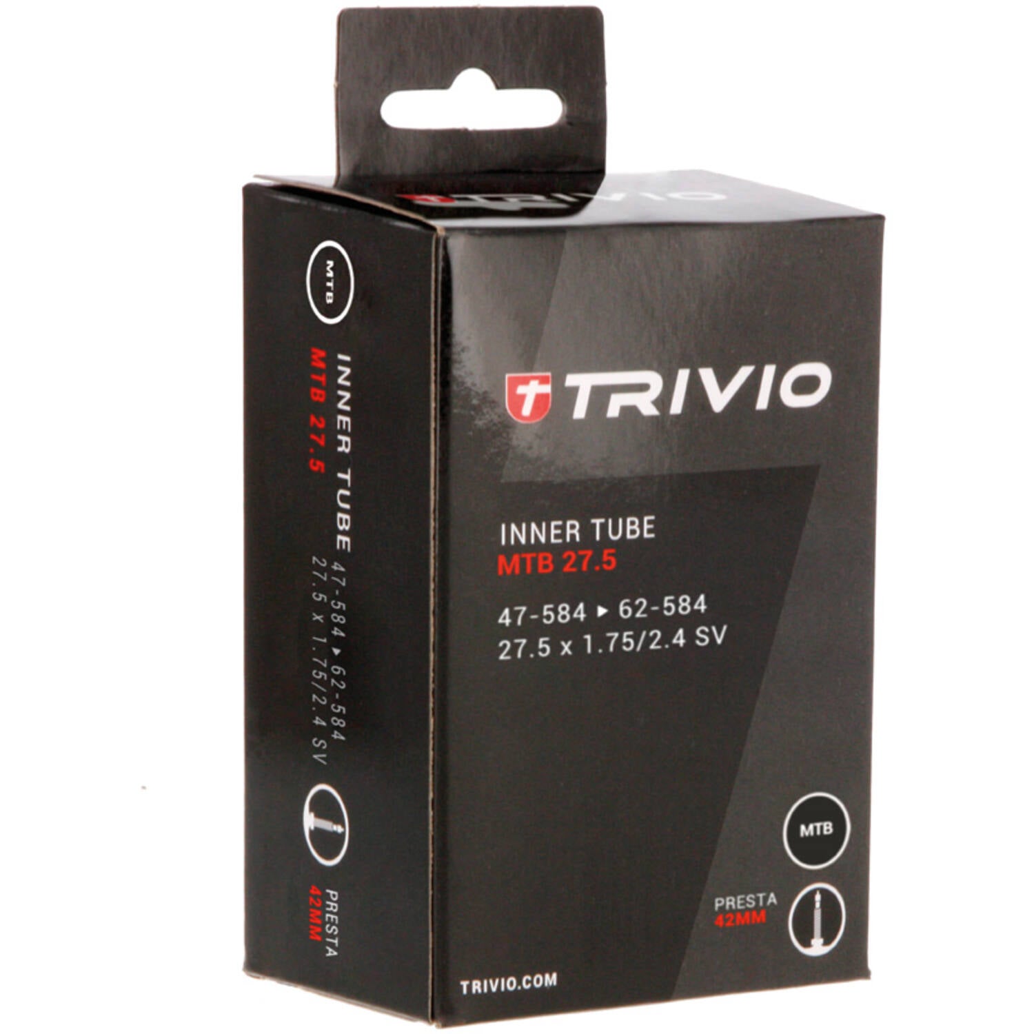 Trivio - mtb binnenband 27½x1.75 2.4 sv 42mm presta