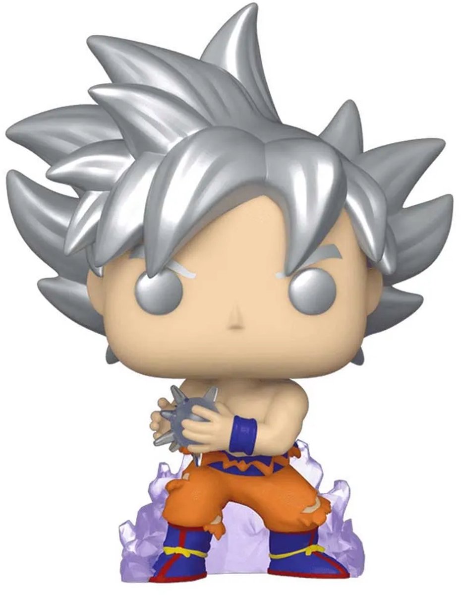 Funko pop! animation: dragon ball z - goku (ultra instinct with kamehameha) #1211 convention exclusive vaulted