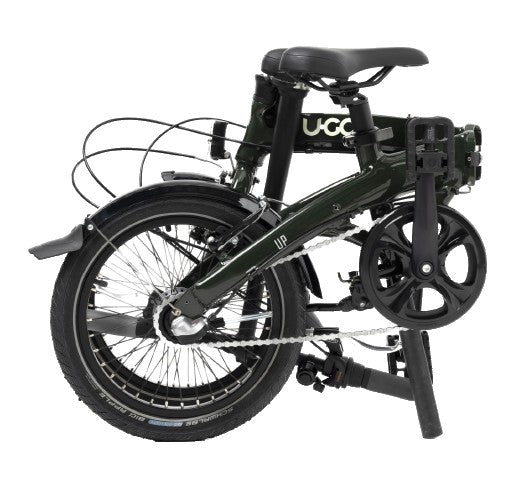 Ugo u.go vouwfiets 16 inch go i3 nexus 3 vrijloop mosgroen