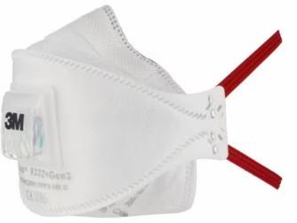 3m stofmasker ffp3 9332+ (10) | 10 stuks